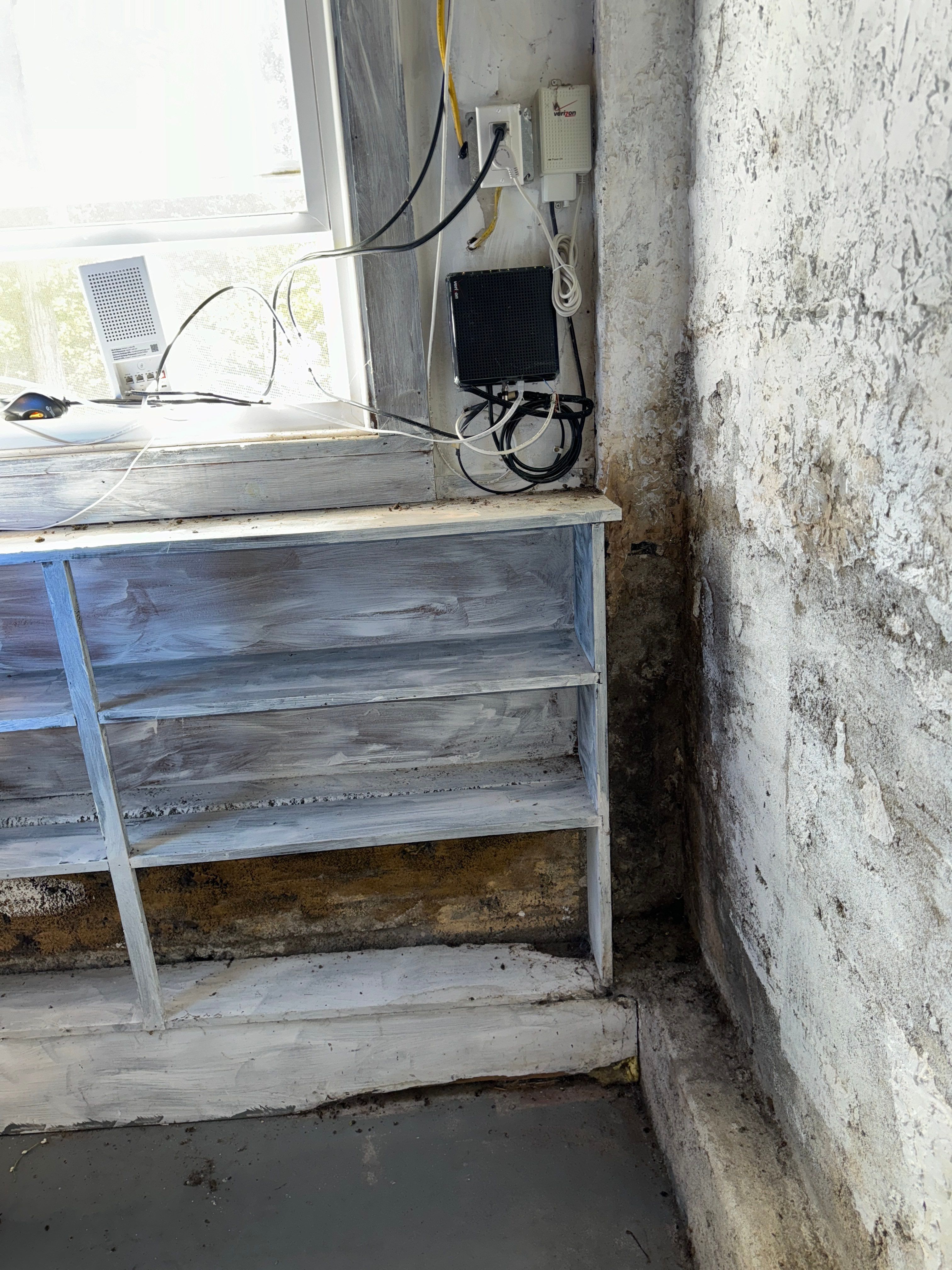 Interior French Drain & Mold Remediation in Mt Tabor NJ by Pure Service Pro, LLC 