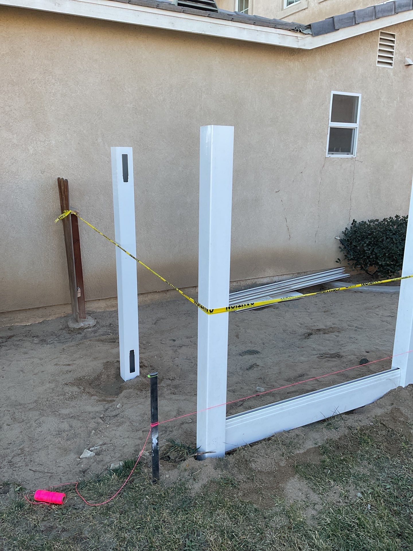 6ft White Privacy Vinyl by Fence Guys Inc.