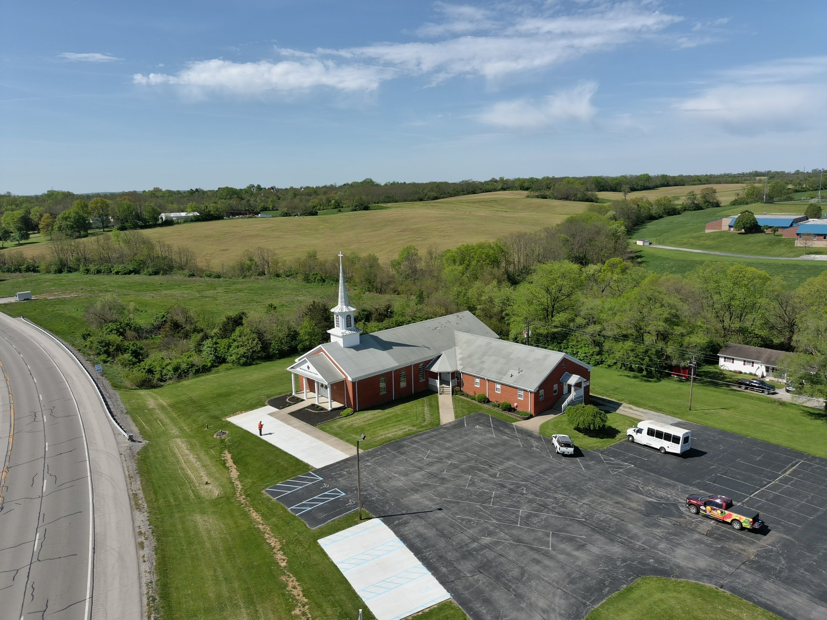 Commercial Roofing Installation using Performance Shingles by Mr. Roofer