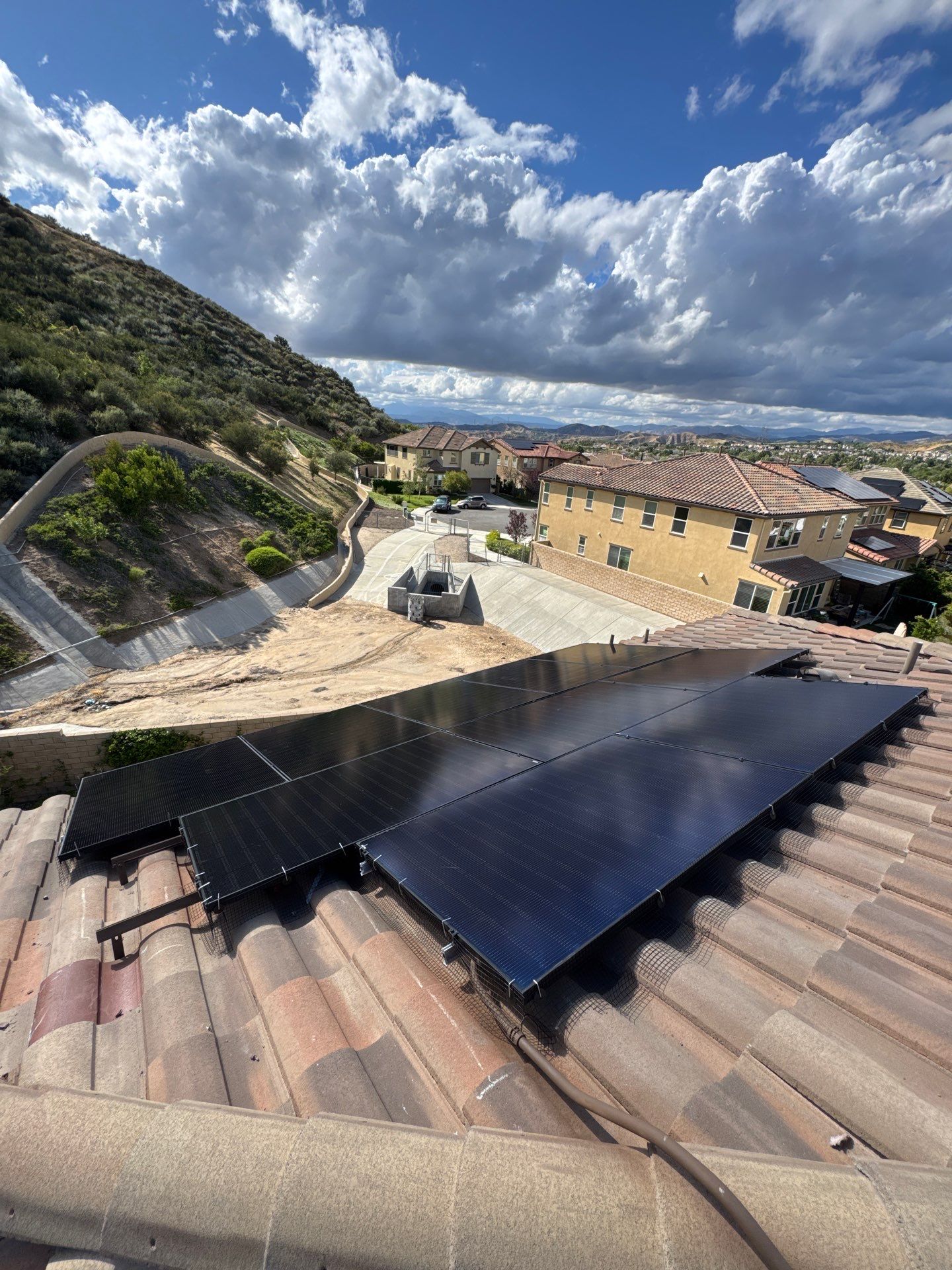 Mission Solar Panel Installation with Tesla Powerwall Backup in Santa Clarita by AWS Solar