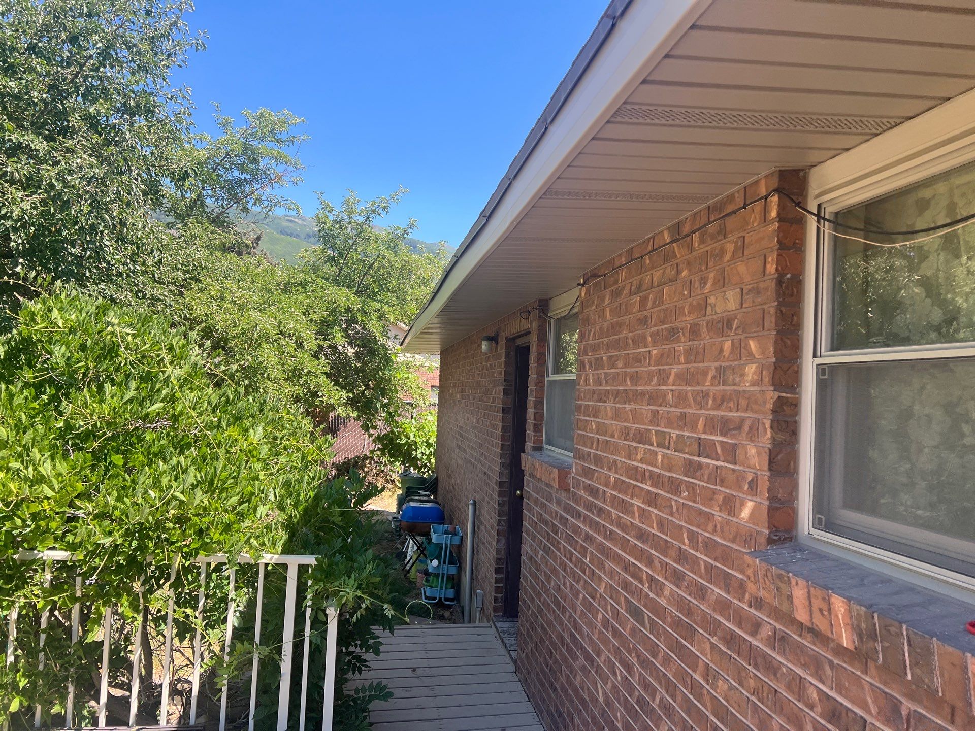 Project in South Weber by Emerald Gotcha Gutters 