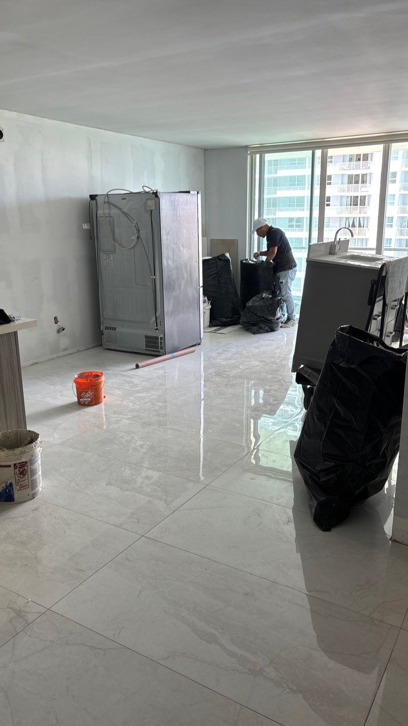Miami Condo Unit Renovation by The Goat Contractor ( Giampri Corp)