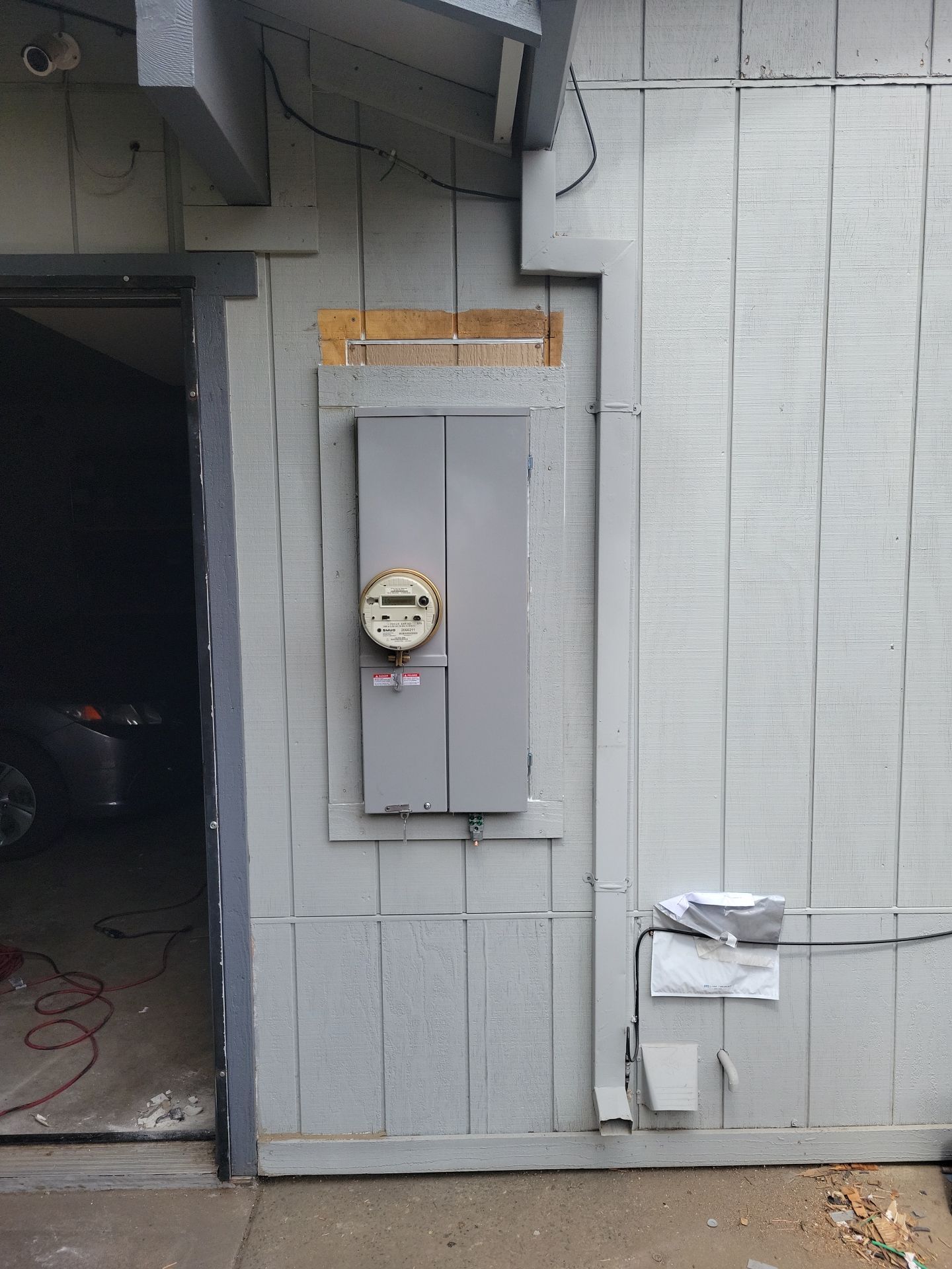 Main panel upgrade by Peach Electric Inc