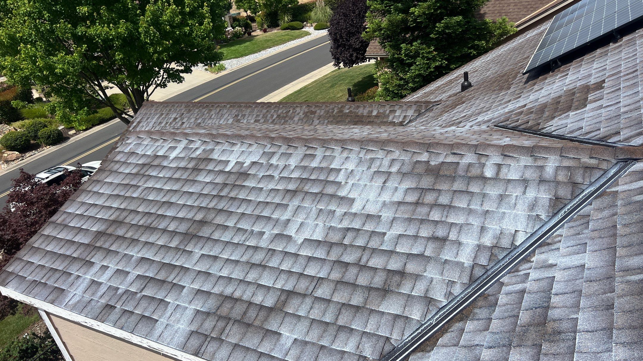 Roof Rejuvenation using Roof Maxx Treatment by Roof Maxx of Folsom