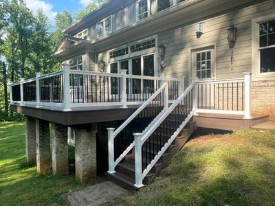 Deck Resurface using Deckorators Voyage - Color Khaya