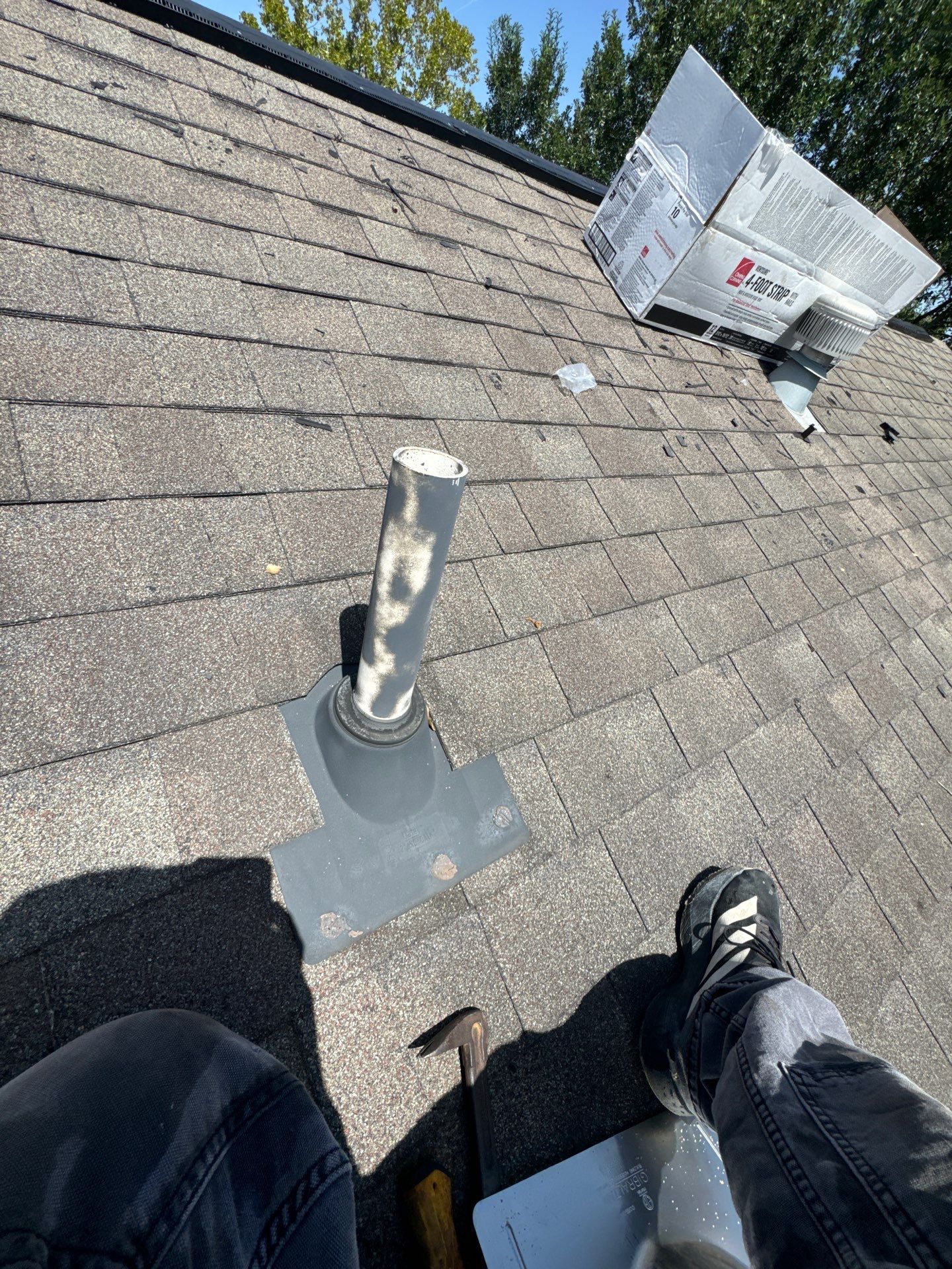 Project in Houston, TX by Associates Roofing Unlimited