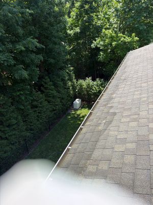 Gutter Cleaning in Vernon, NJ — Gallo Bros job photo