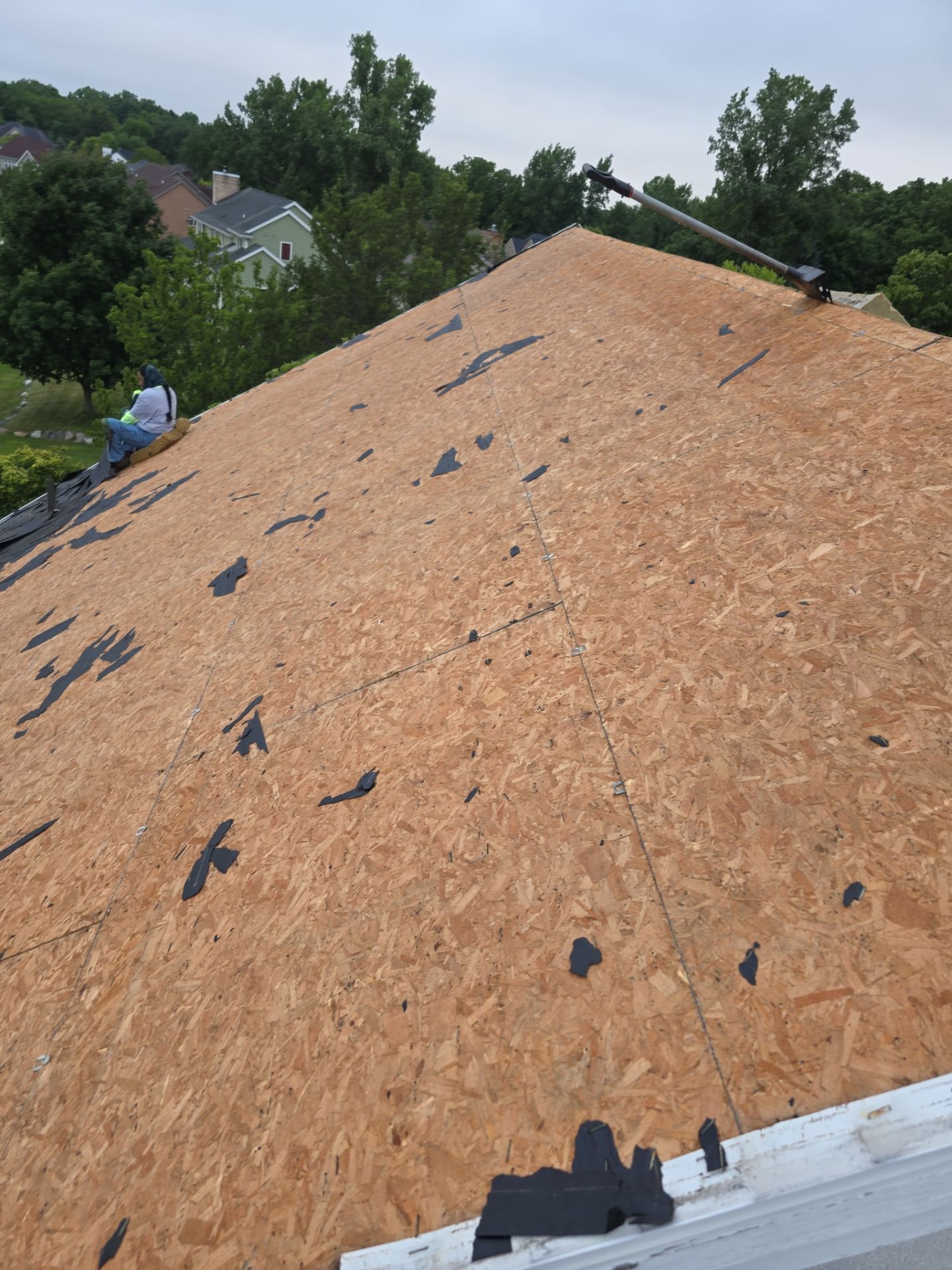 BIG Roof completed! by 42 North Construction, LLC.