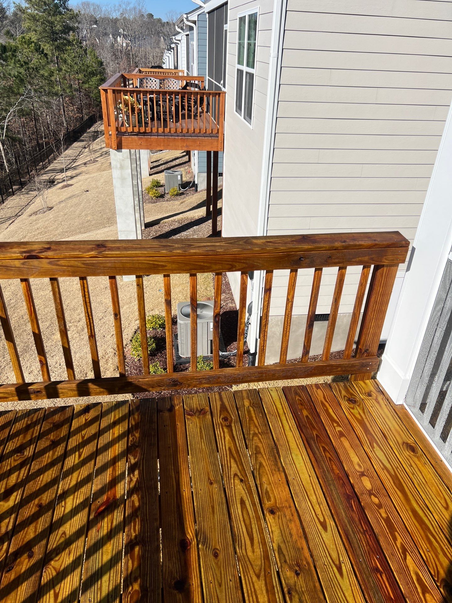 Coated Deck using Wood Sealant by DuraSeal