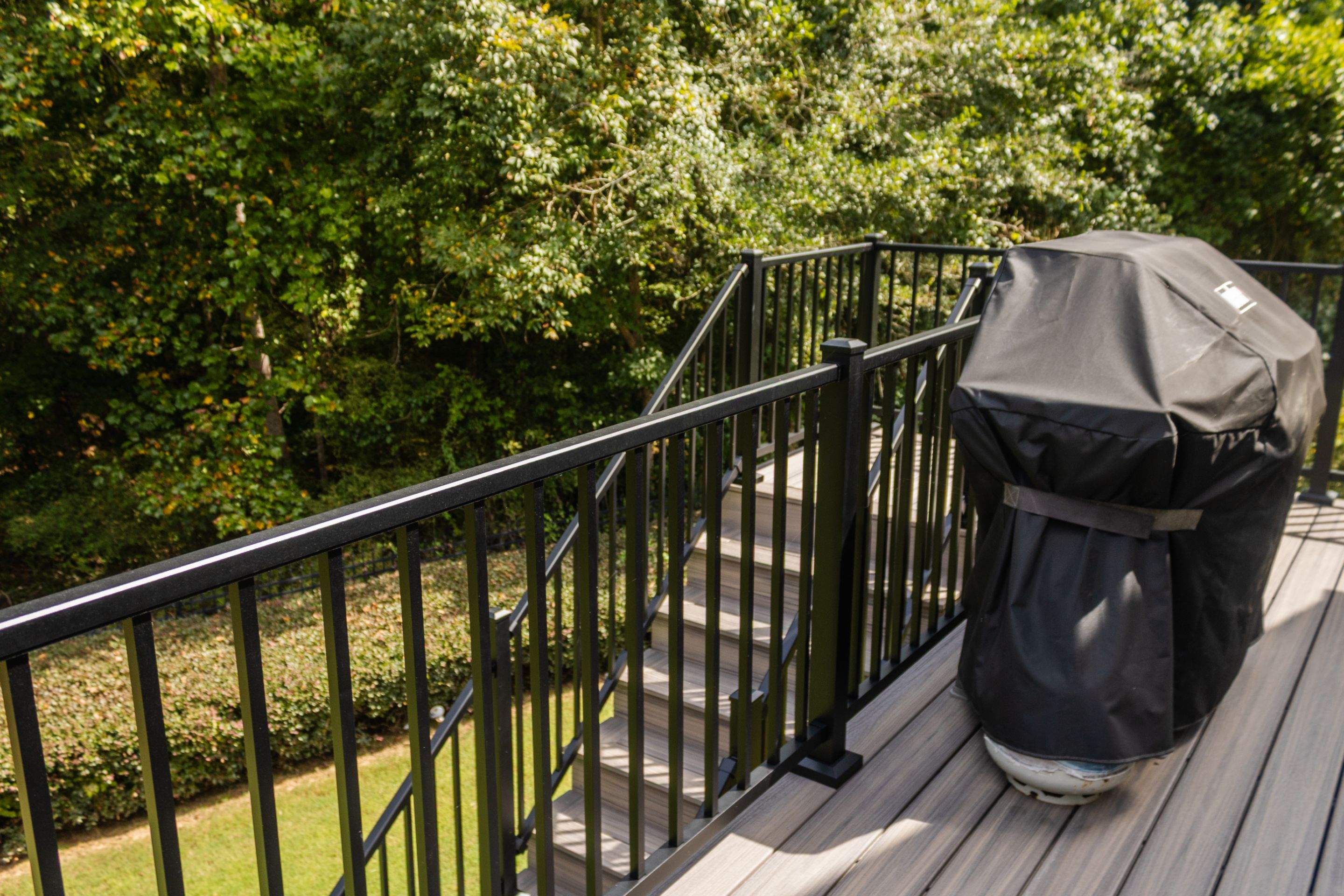 Woodstock, GA Deck Resurface using Trex Enhance Natural Series in the Rocky Harbor Color by Nelson Exteriors 