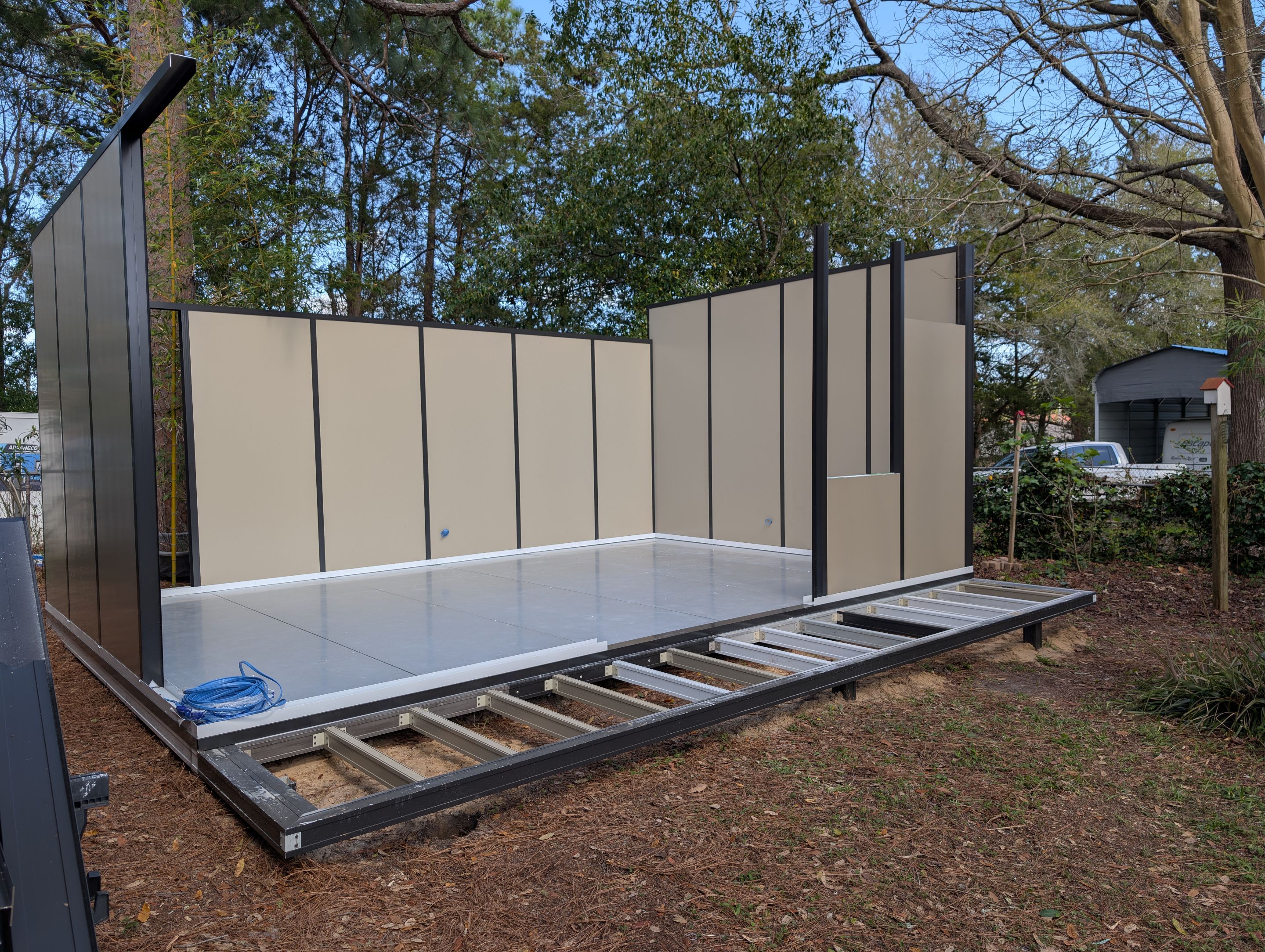 Titan Blockhouse Backyard Home Addition by Titan Sunrooms