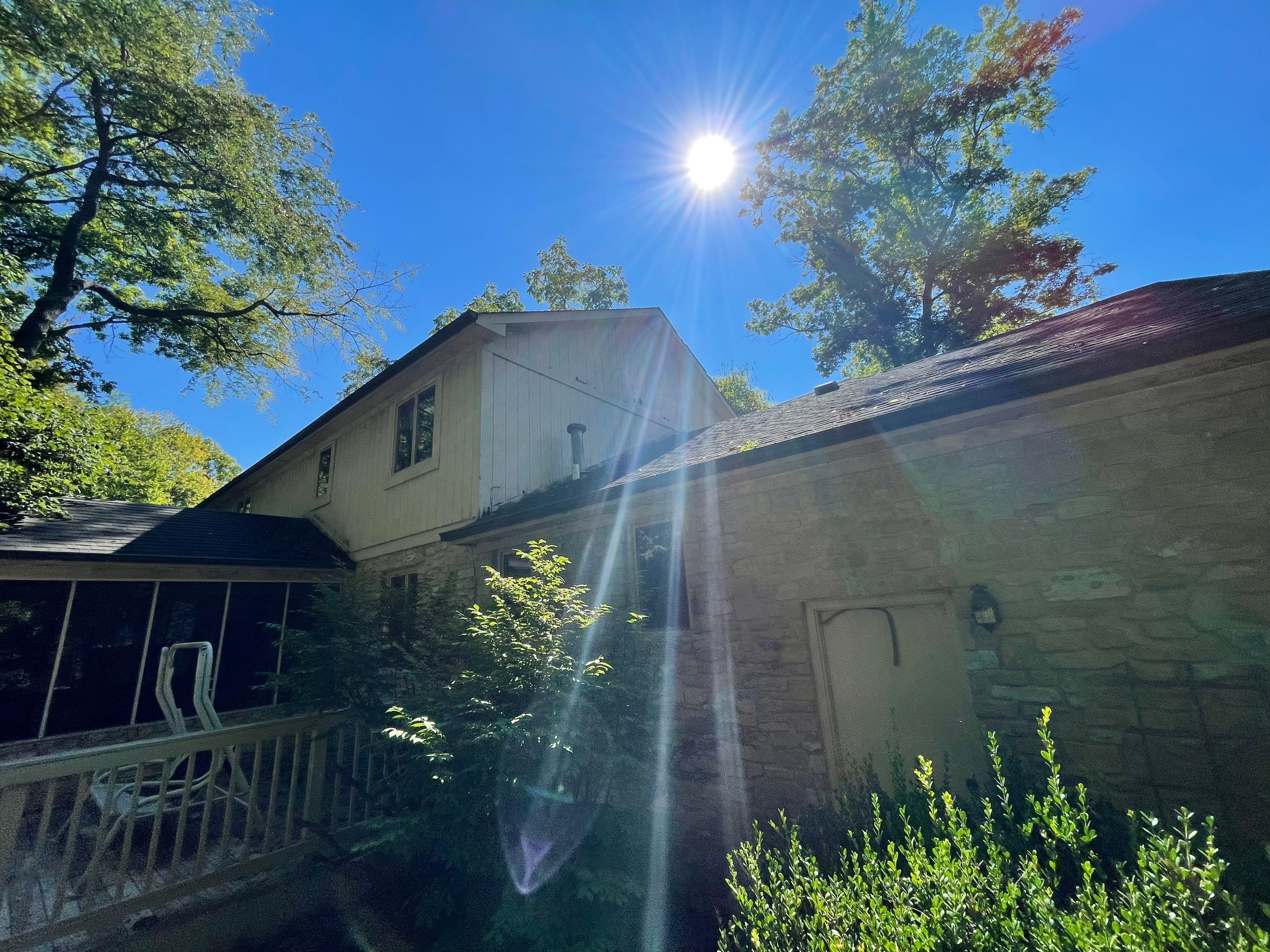 Seabreeze Roof Replacement, Exterior Siding and trim repairs and paint by 317 Roofing & Restorations