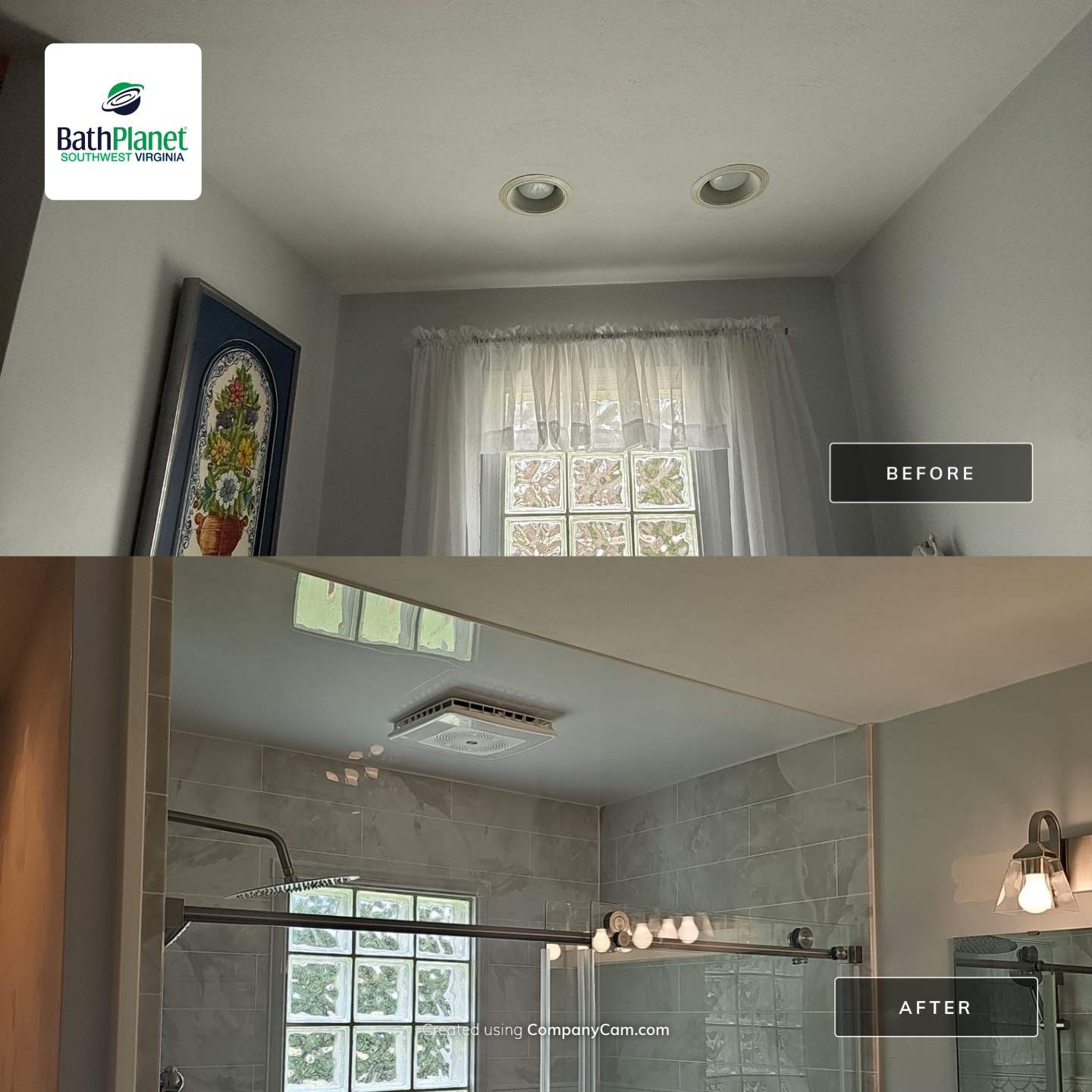 Tub to Shower Remodel by BathPlanet SW Virginia