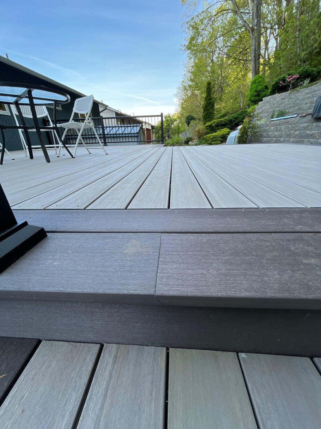 Back Deck in Seattle by Alki deck builders 