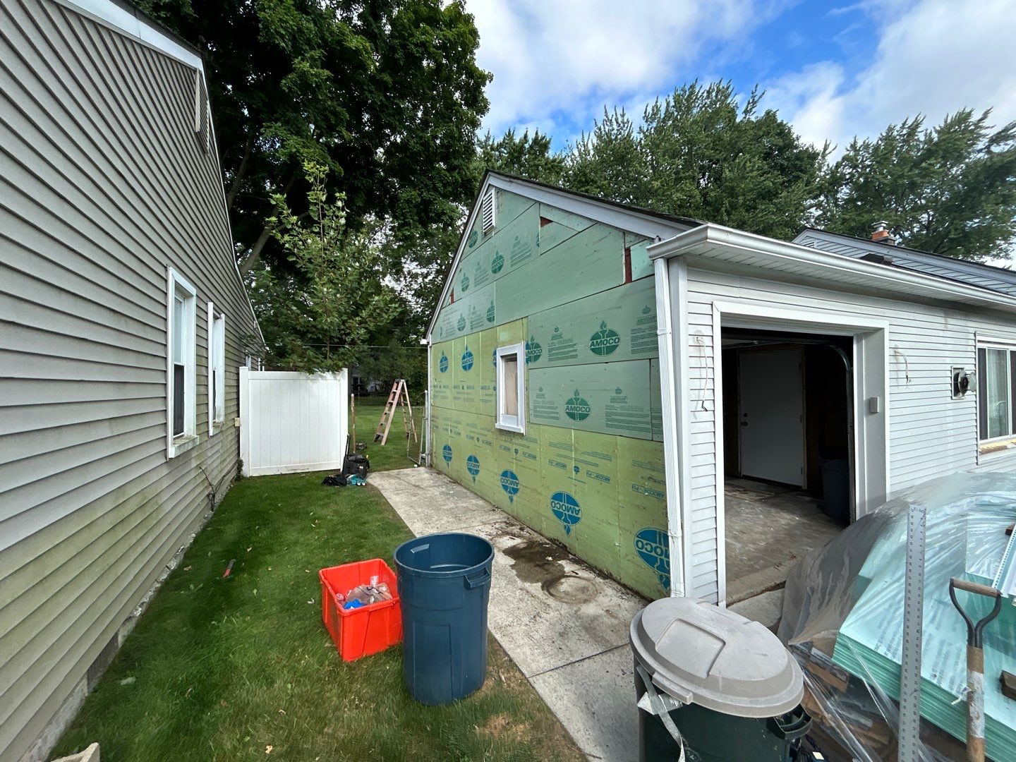 Siding Replacement using Alside Odyssey D4" by 180 Contractors