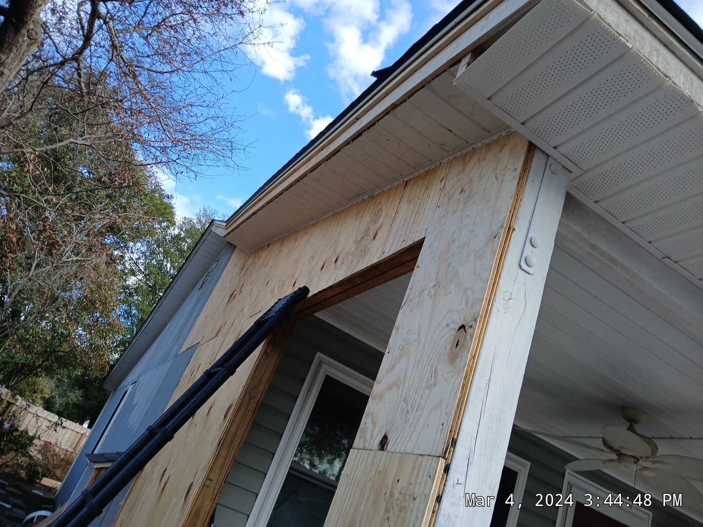 Fire Damage Insurance Workscope Roof Repair in Oak Island, NC Using CertainTeed Landmark by RGR Construction and Roofing, LLC