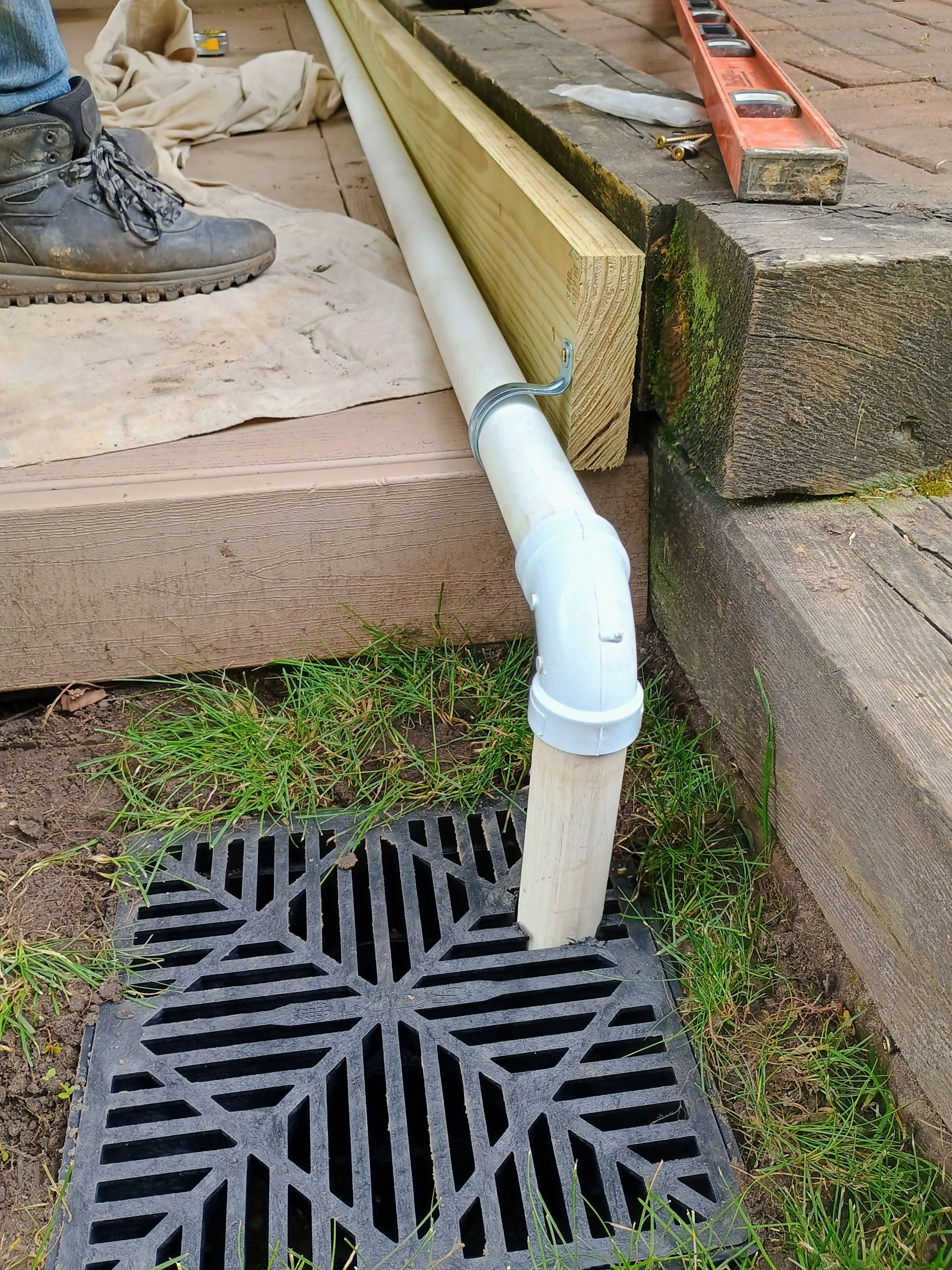 Richard’s Sump Pump Discharge Line Fix by Waterproofing Northeast