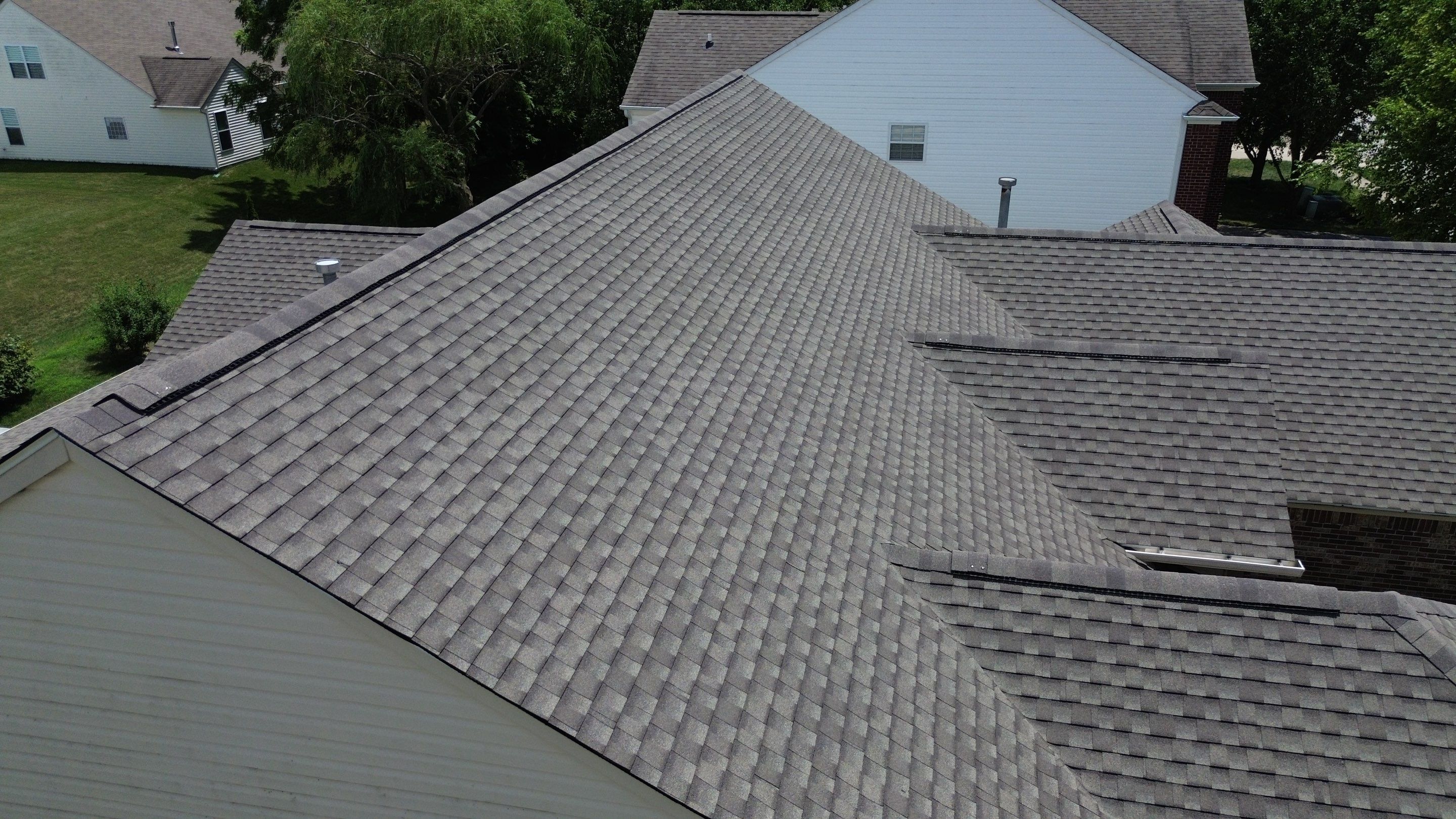 Project in Greenwood by Moss Roofing