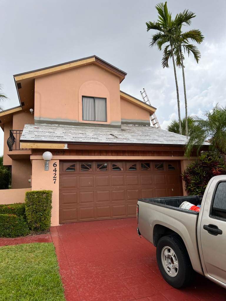 Complete Chimney Rebuild + Tile & Flat Re-Roof  by Morton Roofing, Inc.