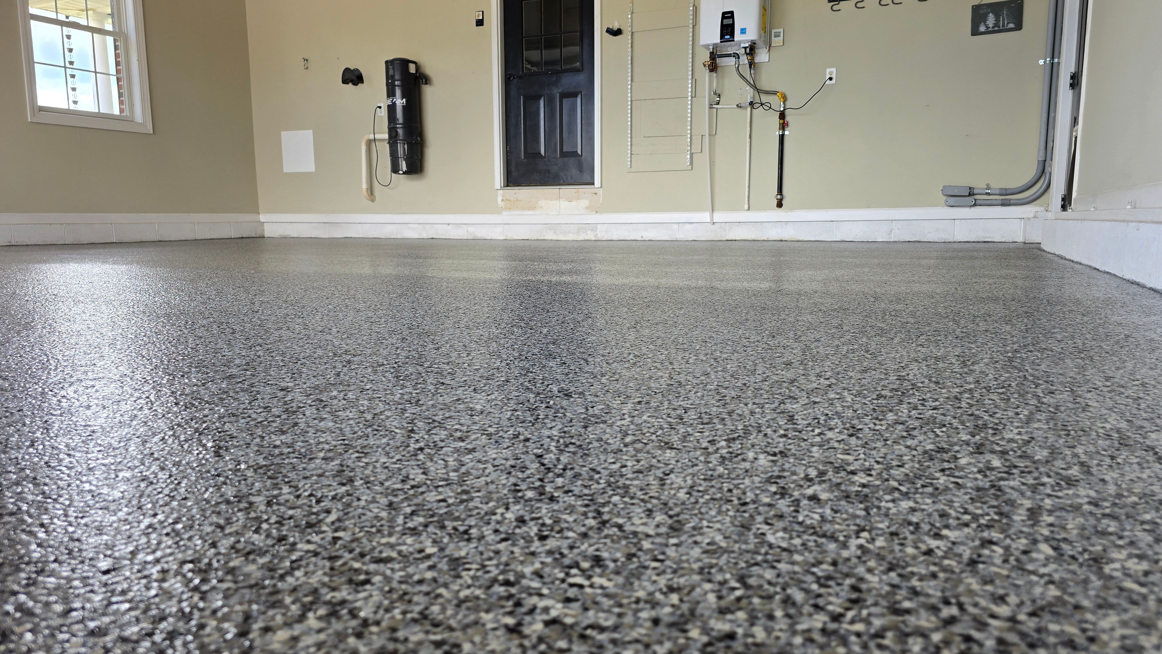 Two garages completed using Hog and Morel  by Elite Floor Solutions