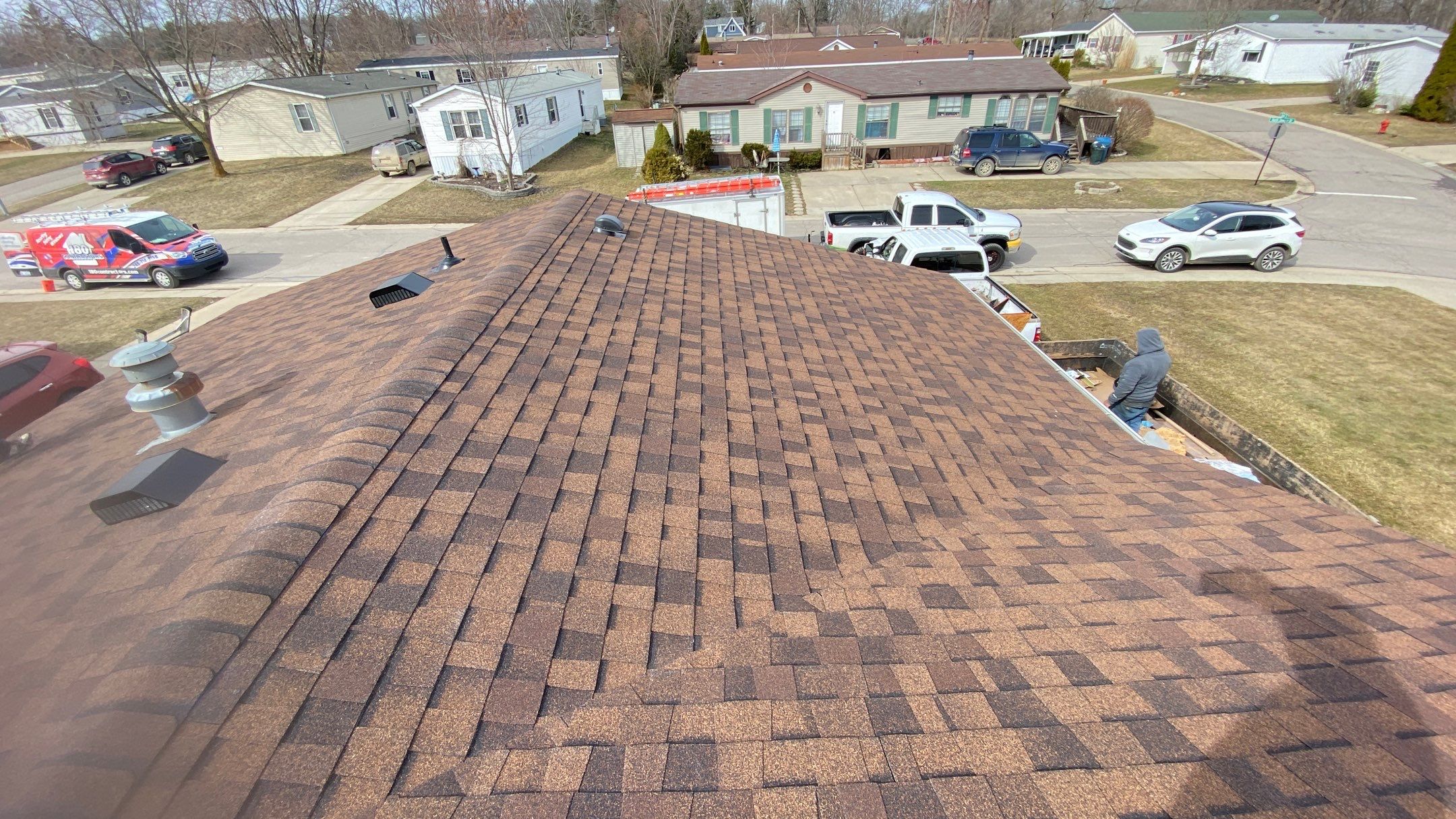 Roof Replacement using CertainTeed Landmark by 180 Contractors