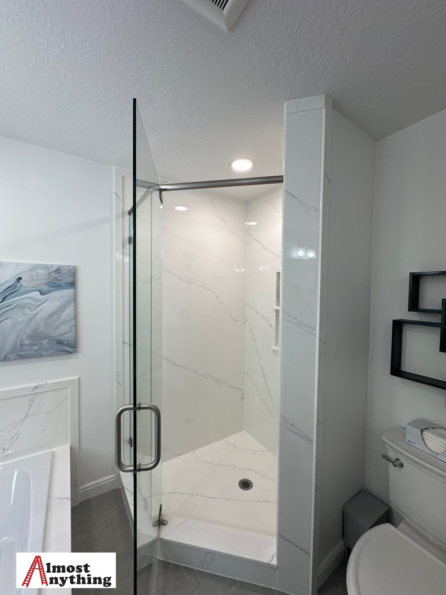 Bathroom by Almost Anything Remodeling 