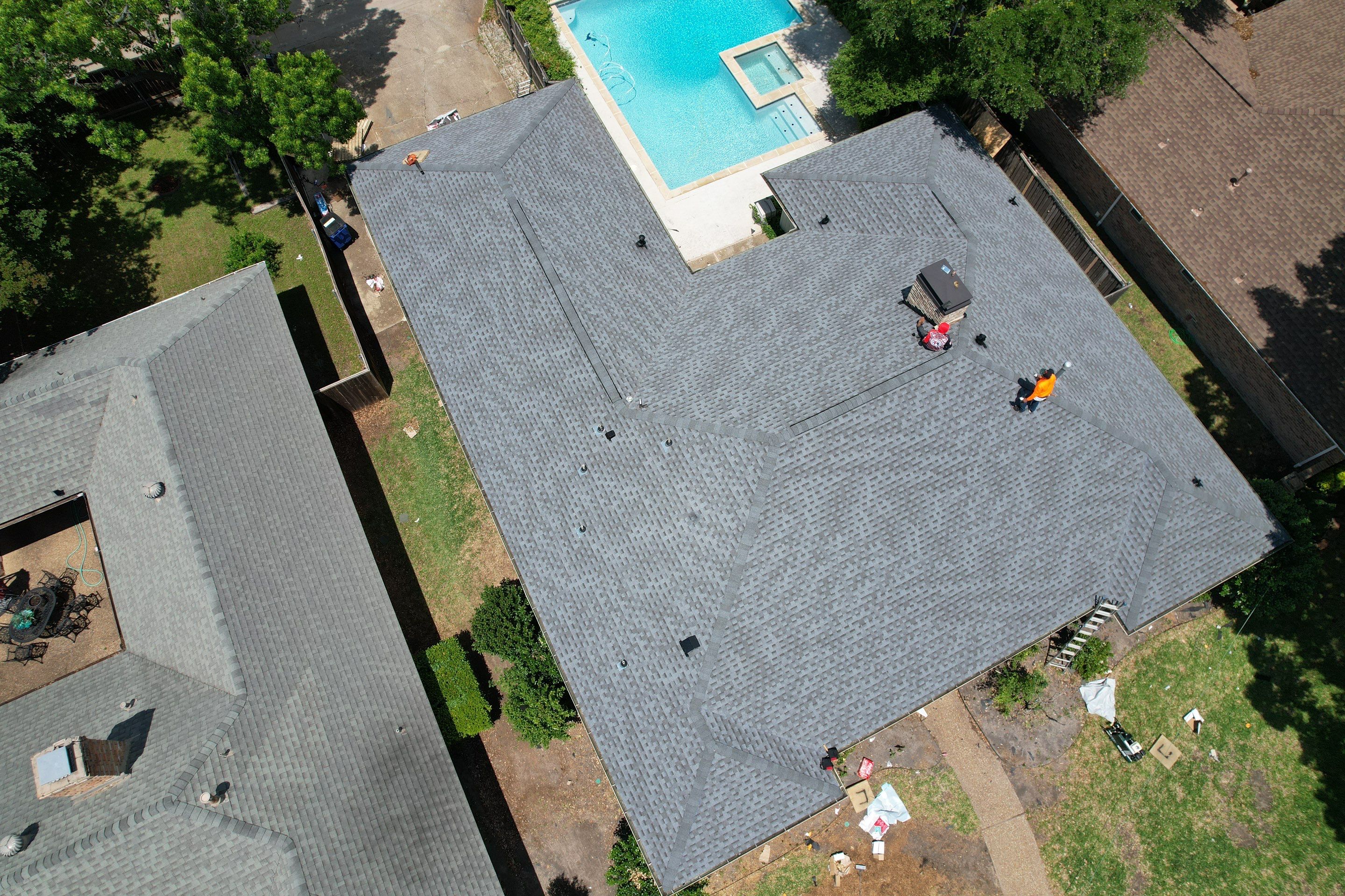 Project in Dallas by Zeus Exteriors