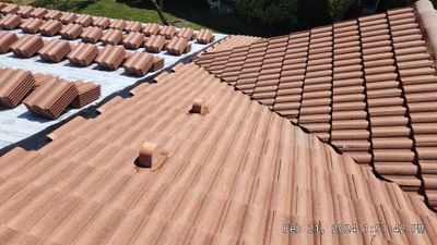 Concrete Tile Roof Replacement using Concrete Roof Tile