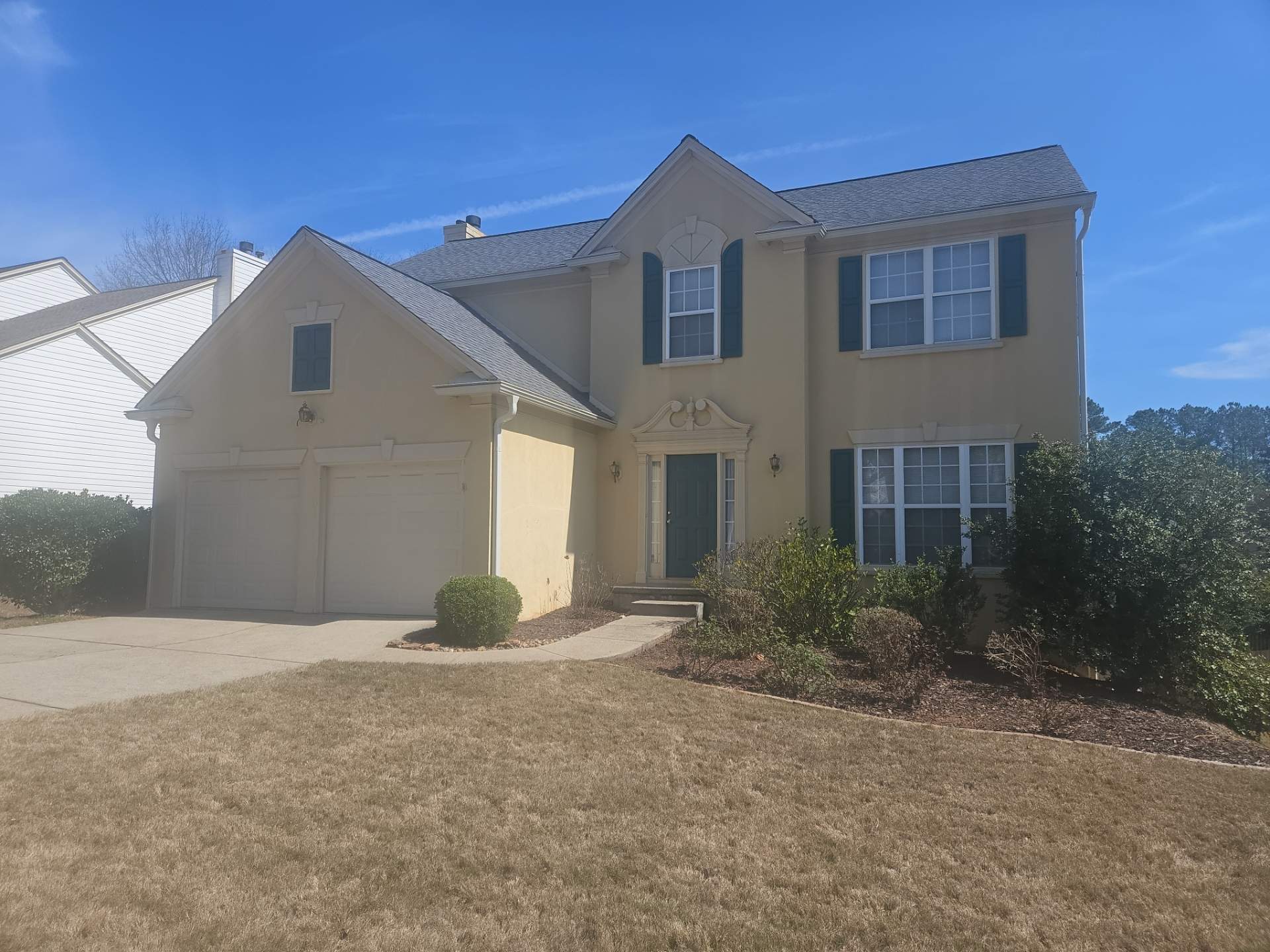 Rotten Wood Replacement Plus Stucco & Siding Painting  by Nelson Exteriors 
