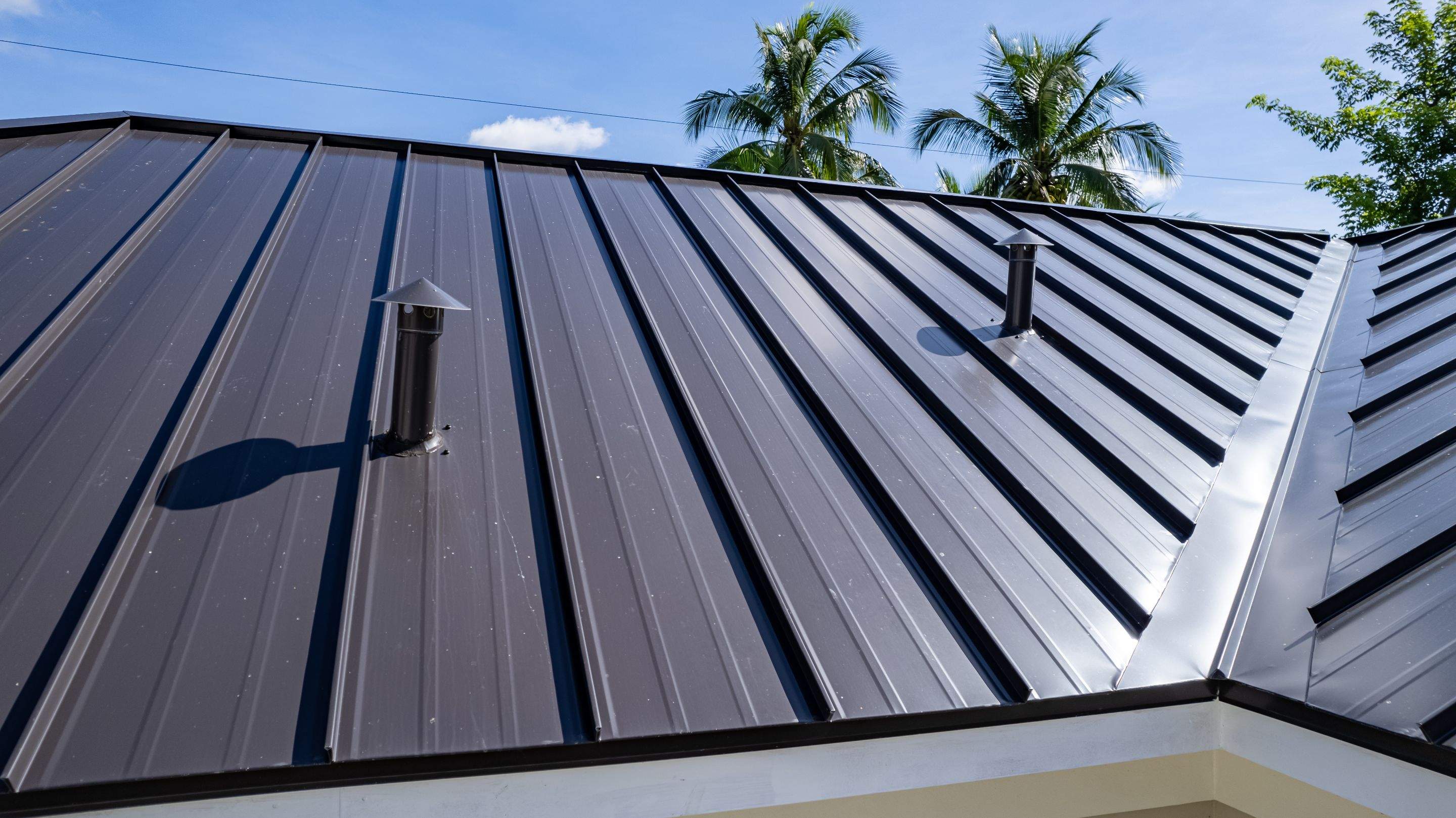 Metal Roof - Galvalume - Dark Bronze by Istueta Roofing