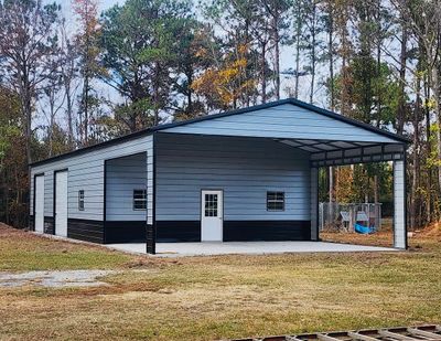 Pre engineered Metal Building and slab