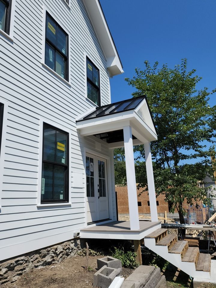 Siding Installation using James Hardie by UBrothers Construction