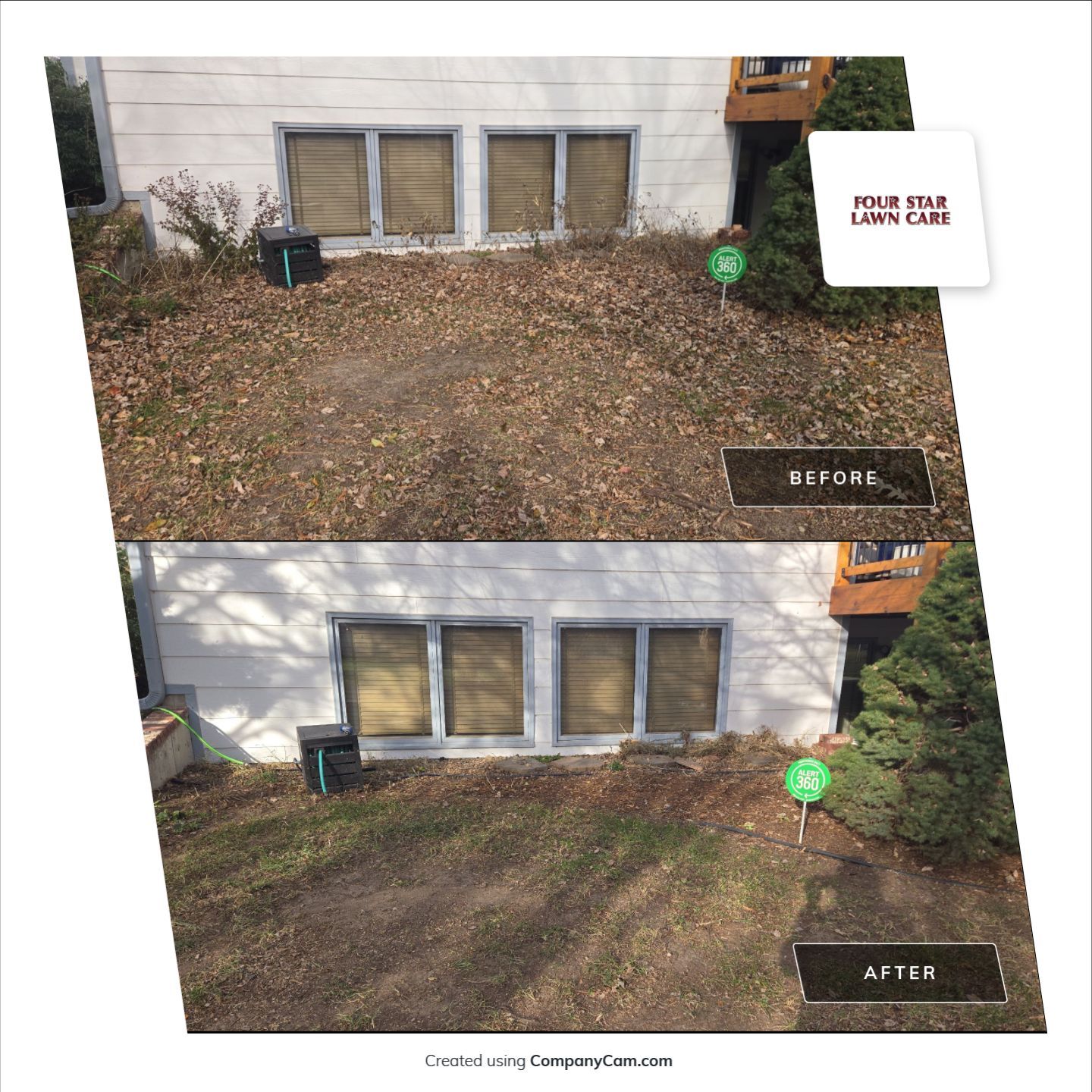 Project in Wichita by Four Star Lawn Care