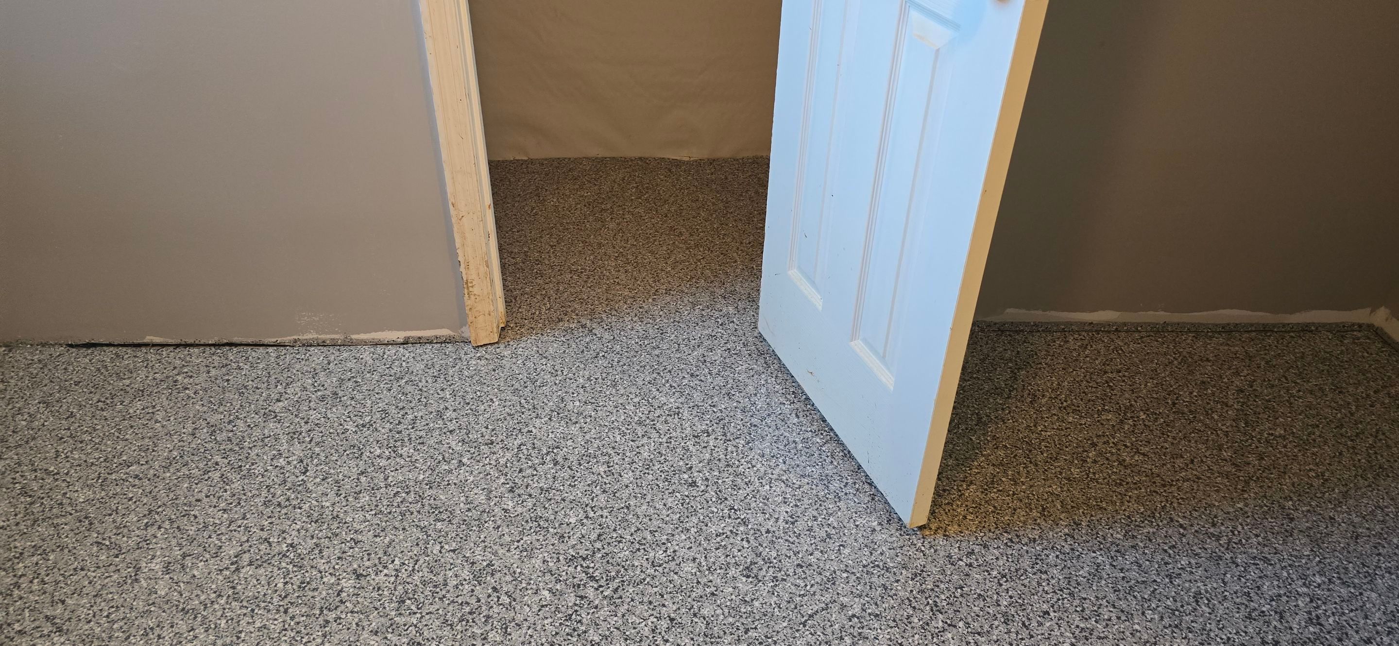 Basement using Gravel by Elite Floor Solutions