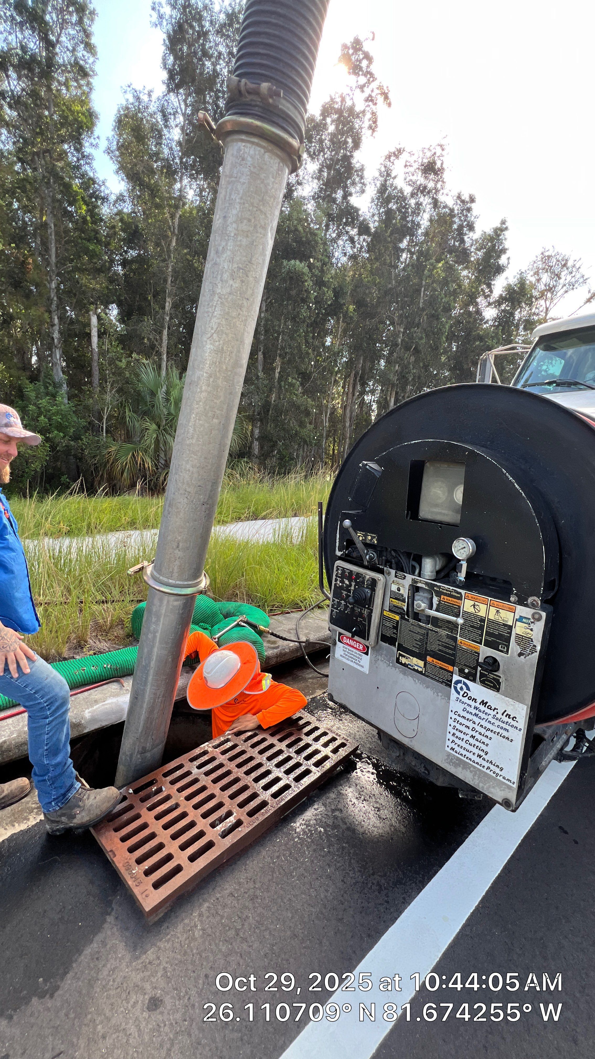 New Construction Road off Rattlesnake in Naples by Don Mar, Inc. Storm Water Solutions