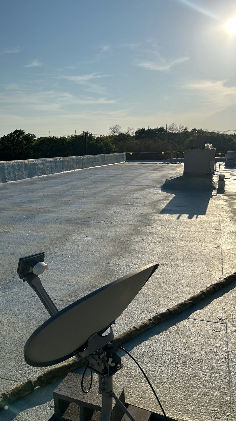 Brauman Group – Garland, TX | EPDM Roof Restoration with OSB, Foam & Coatings by All Star Roofing LLC