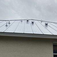 26ga 1" Nail-Strip Mill Finish  by Total Roofing System The Metal Roof Experts