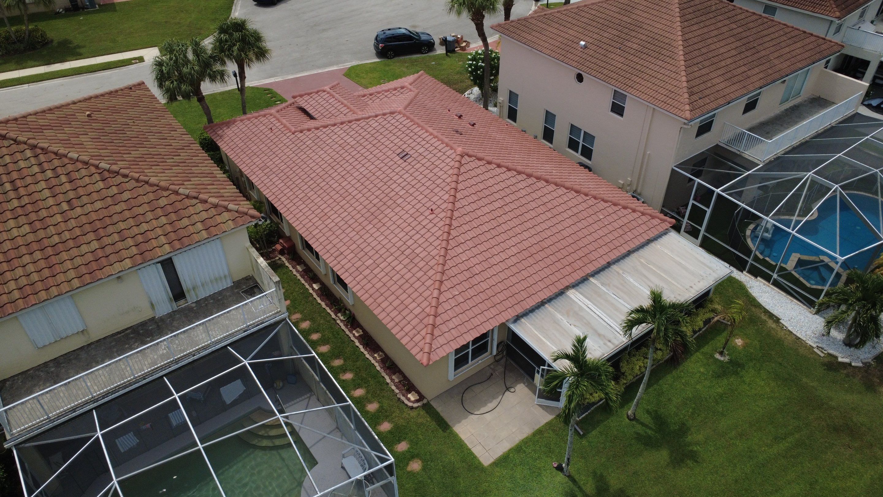 Residential Roofing Installation using Eagle Roofing Tile by BLUES BROTHERS ROOFING