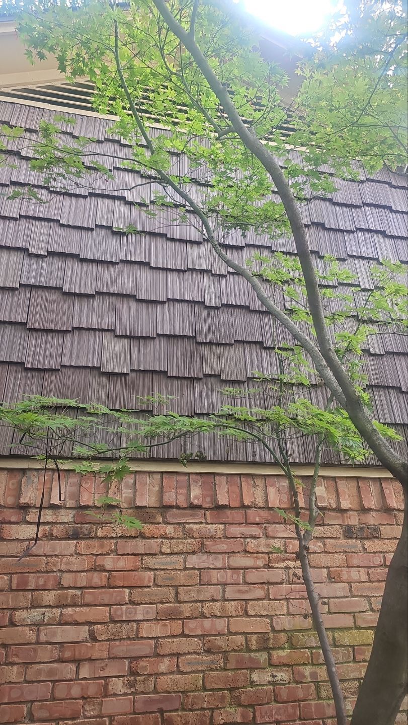 Gable Ends in Lake Highlands - DaVinci Shakes by Bert Roofing Inc