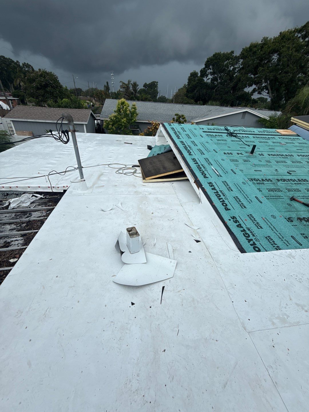 Project in St. Petersburg 33713 by Mitchell Roofing Company LLC
