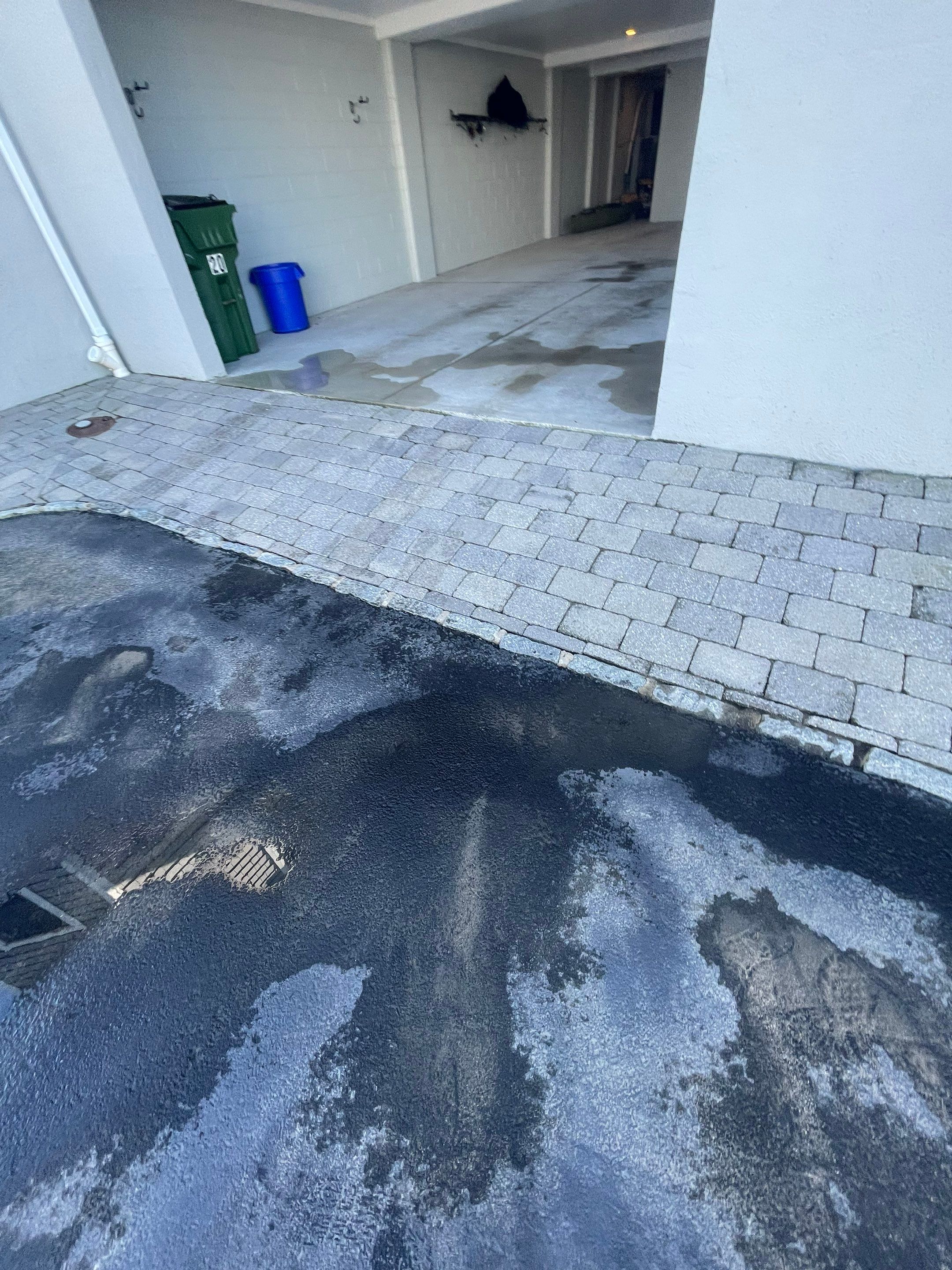 Pavers Cleaned & Concrete Cleaning by SJ Exterior