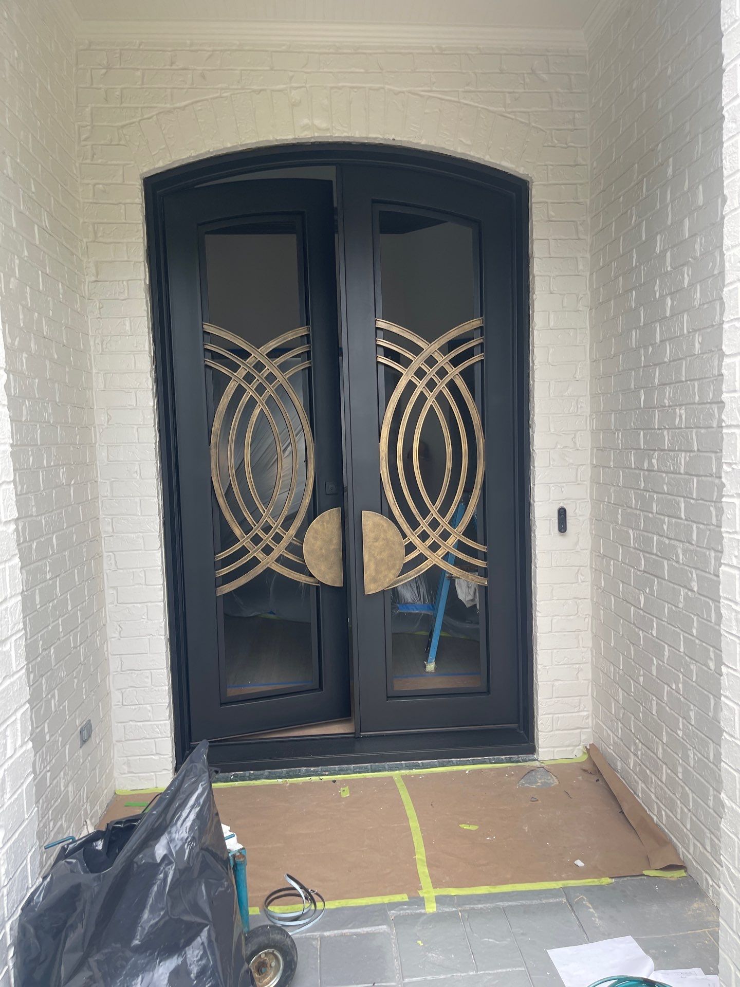 Designed to be more than an entry. by Solara Custom Living