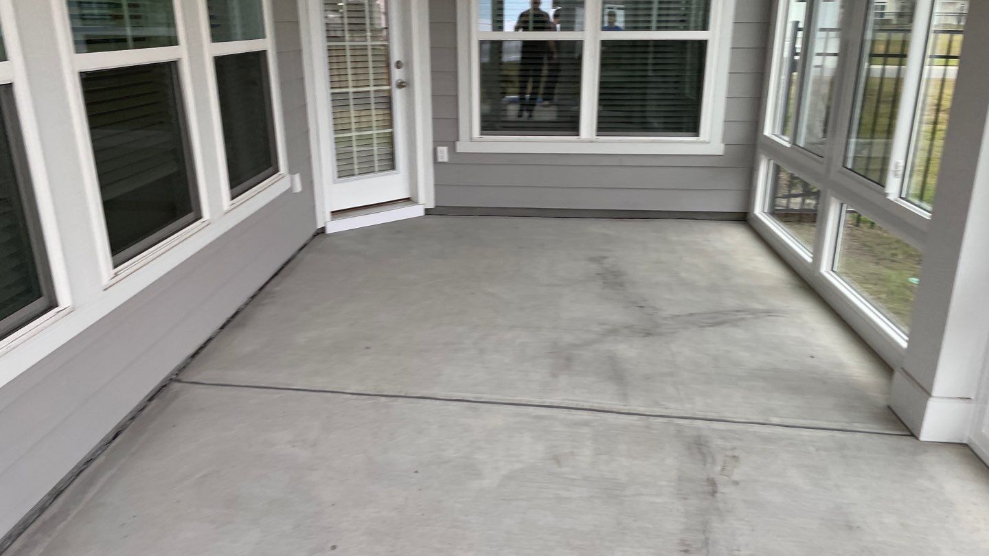 Sunroom Tile 1/3 offset by Footprints Floors of Coastal Carolina