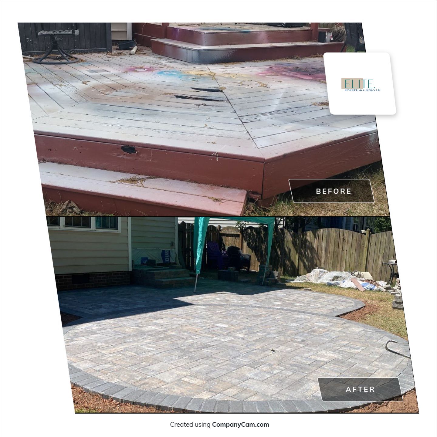 From Rotted to Remarkable: A Stunning Holly Springs Patio Transformation by Elite Remodeling and Design LLC