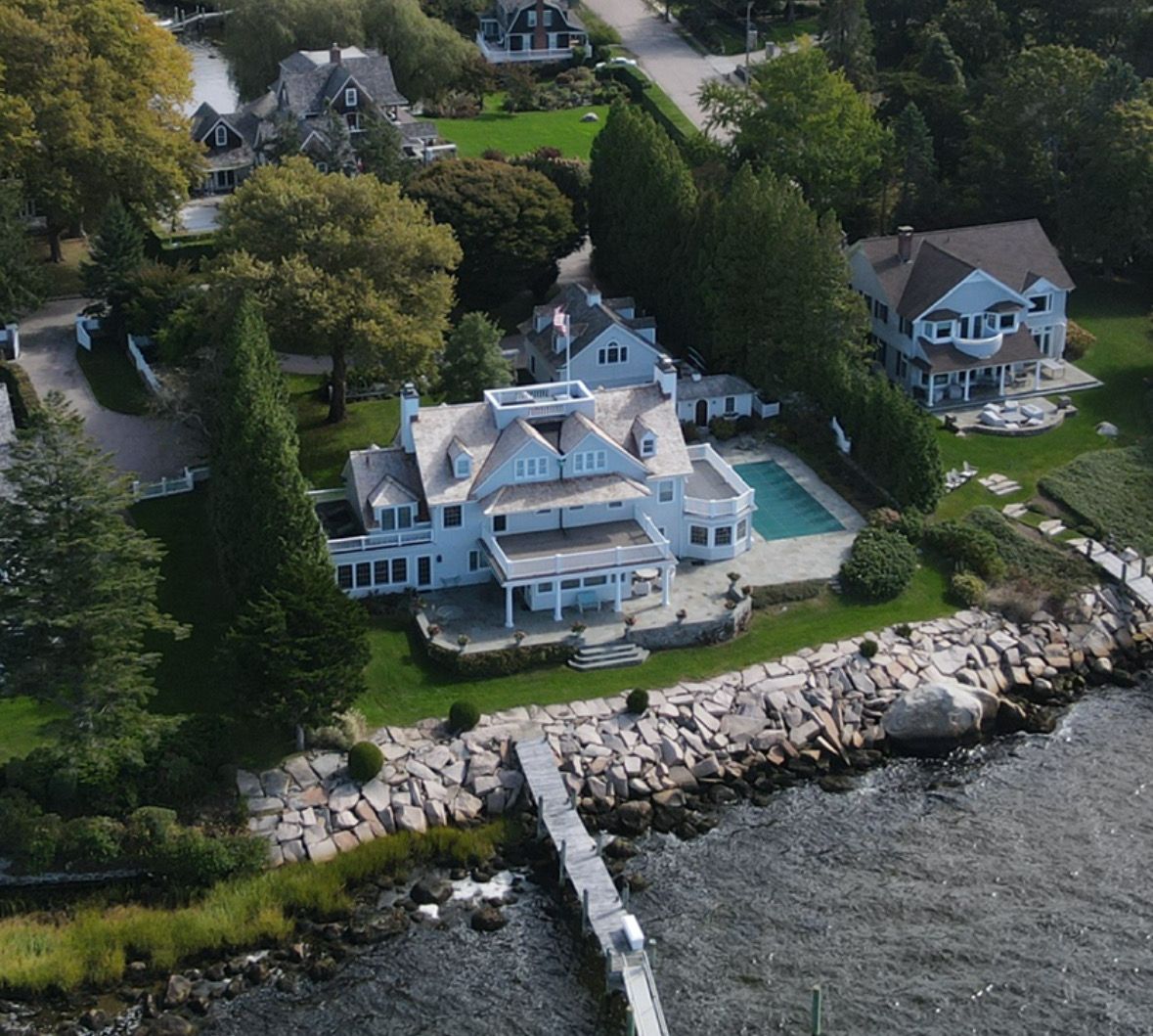Watch Hill Private Residence - Red Cedar, Copper & Flat Roof by Rinaldi Brothers