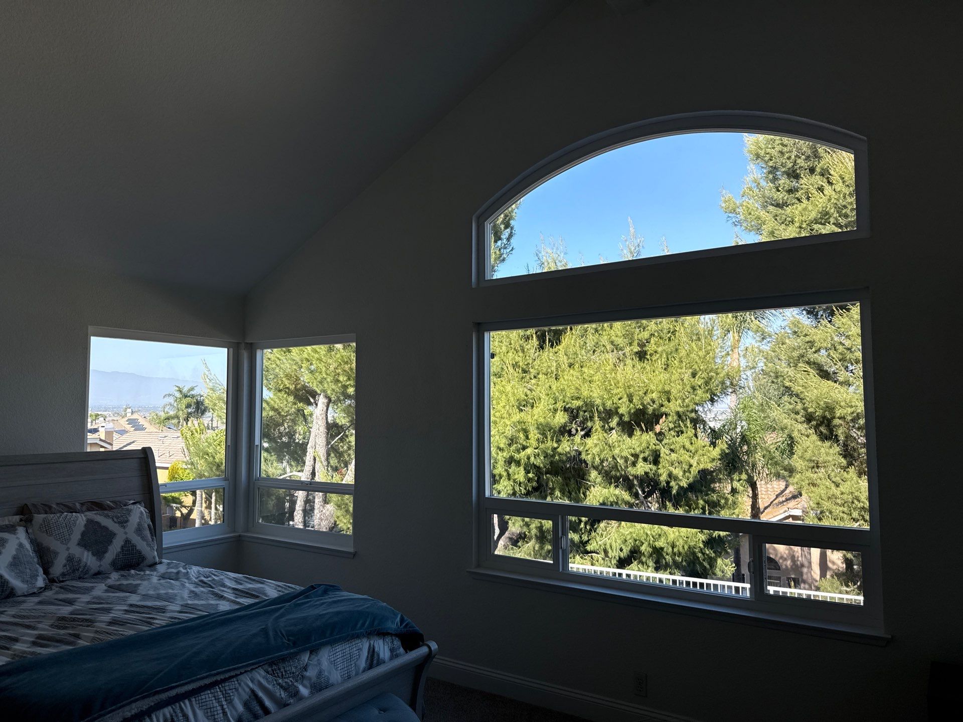 New windows using Milgard vinyl windows by American Window Company