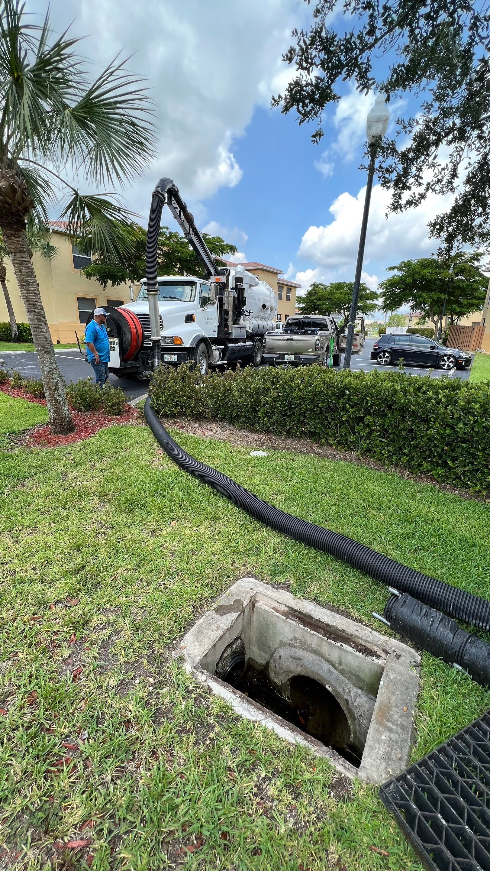 Condo Storm Water System Maintenance by APS Power & Water