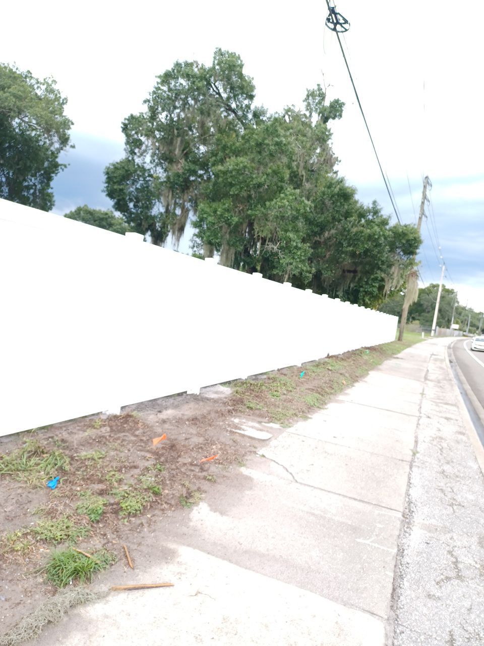 Sarasota, FL 6ft. Tall White Vinyl Privacy Fence by Asap fence and gates, LLC