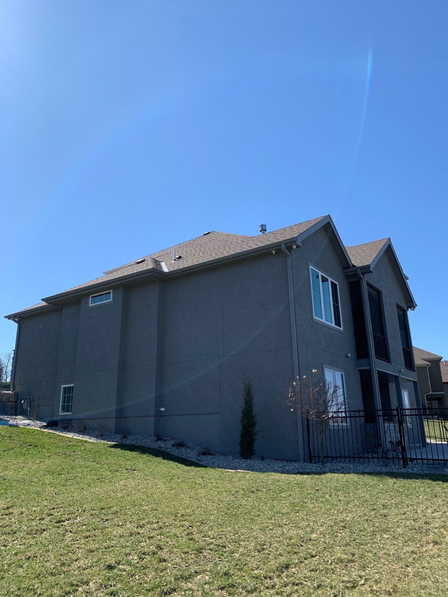 Hail Damaged Roof replacement in Staley Farms  by EEC  Windows, Siding & Roofing 