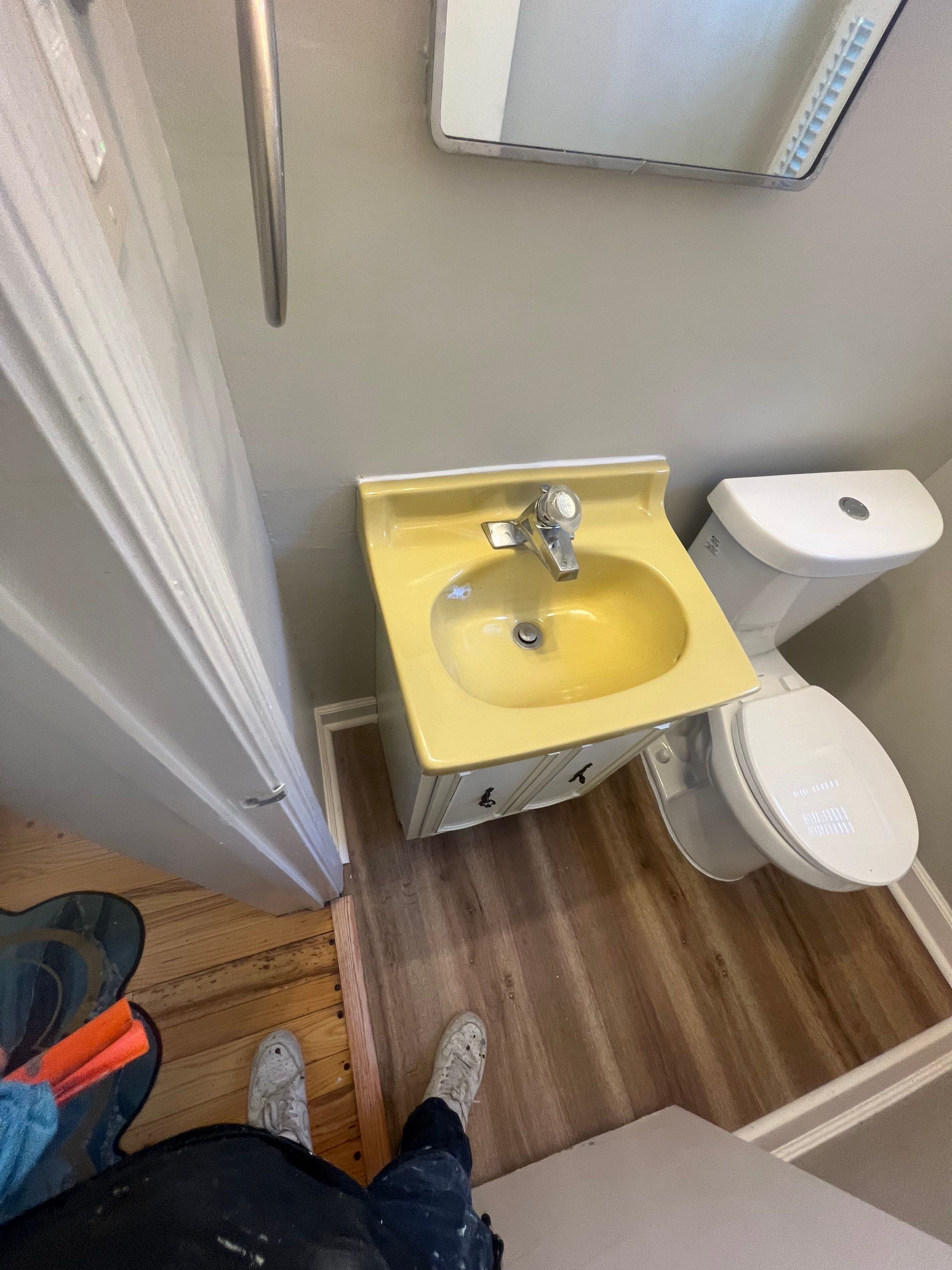 Luxury Vinyl Flooring Installation by Greenspring Construction Services